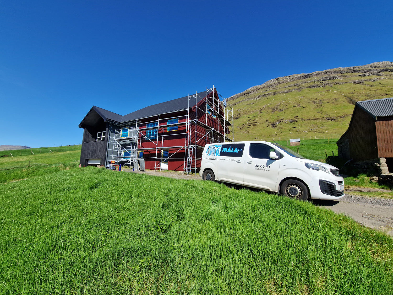 Image with text section