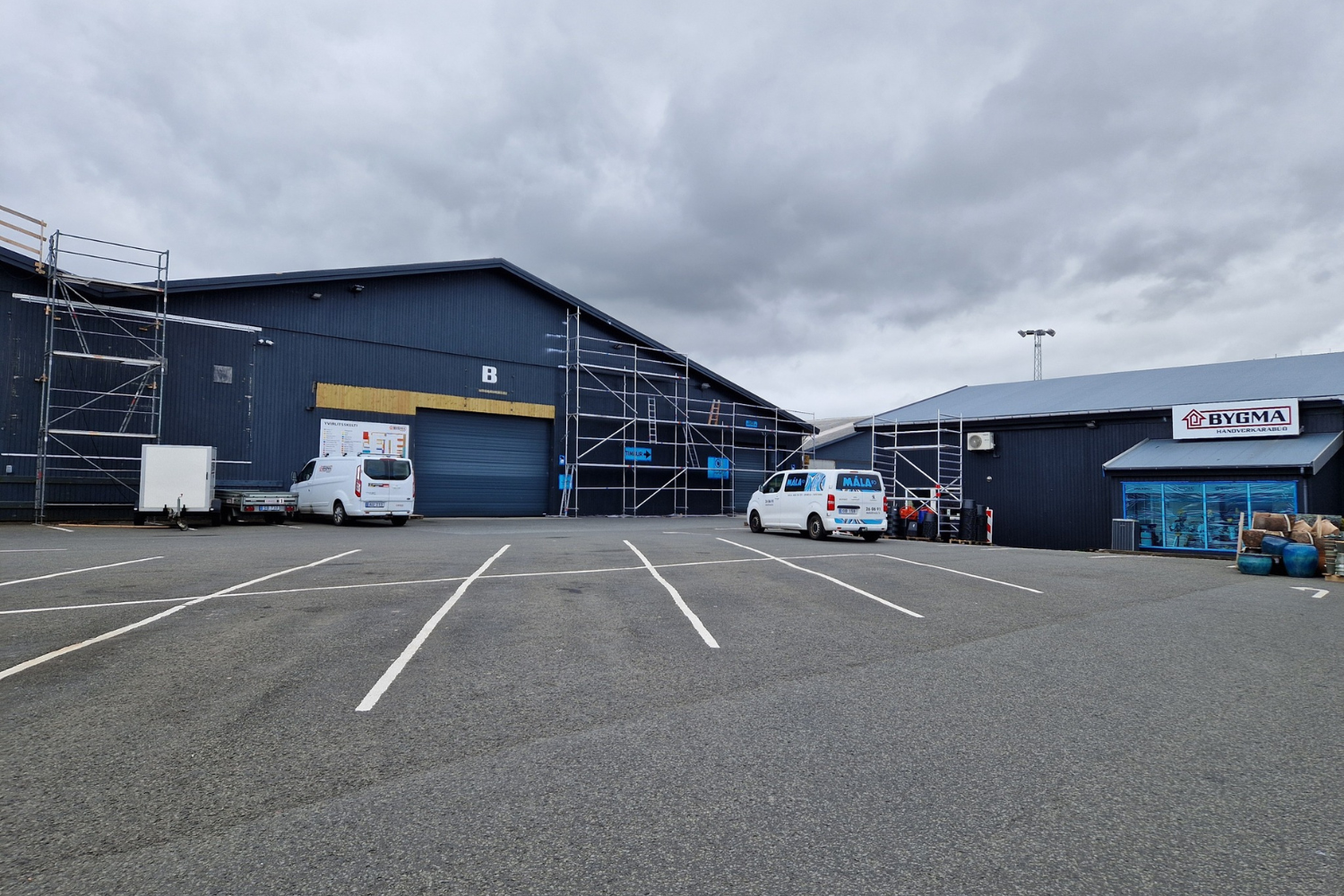 Image with text section